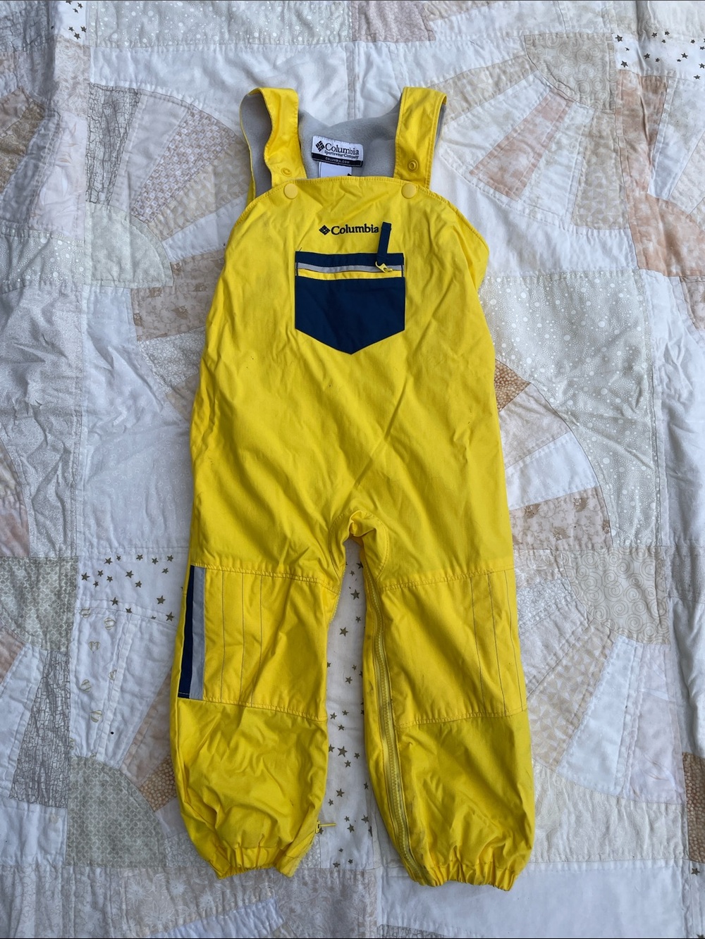 Kids Fleece-lined Columbia Snowsuit